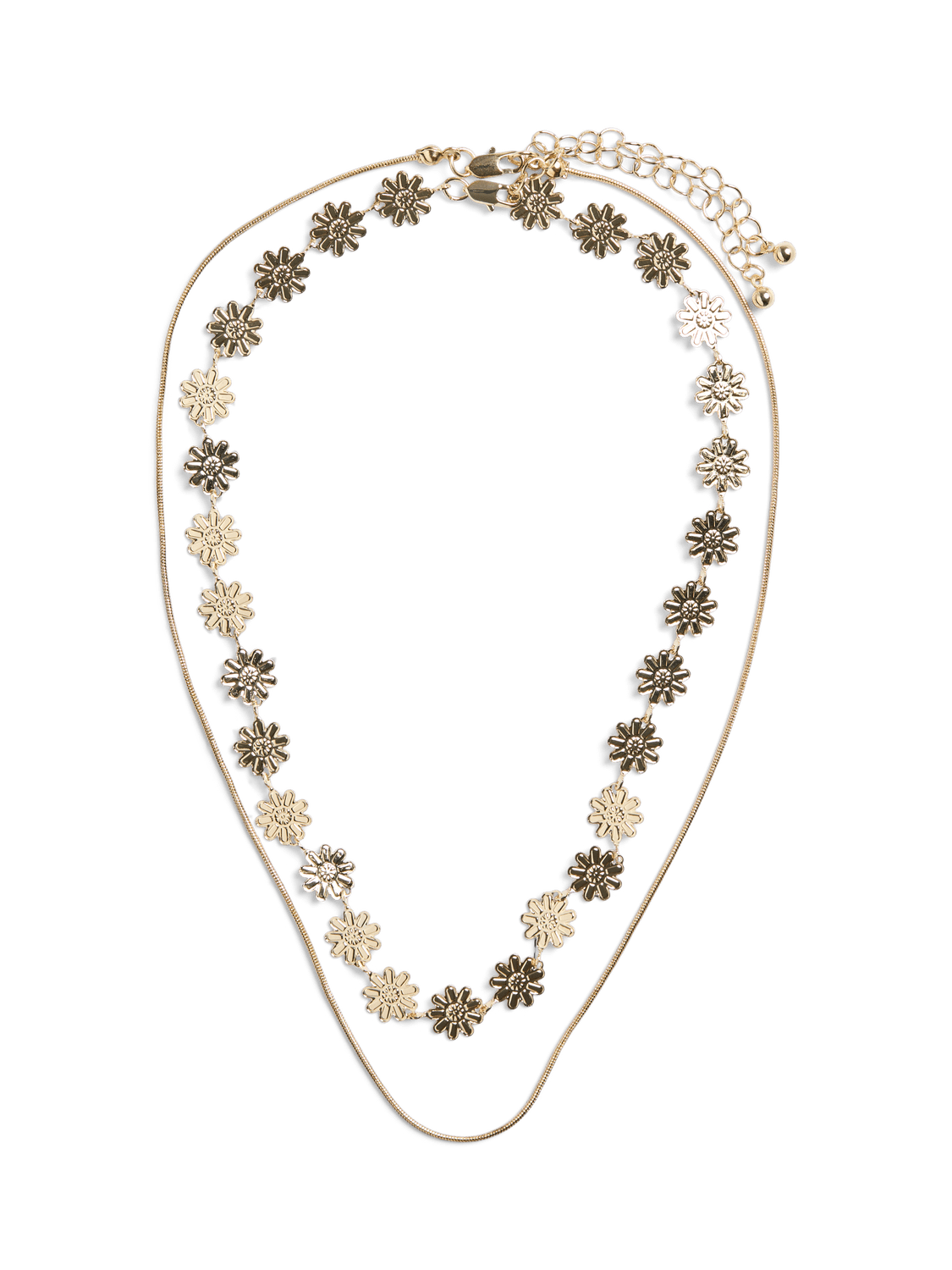 PCGESSA Necklace - Gold Colour - VERO MODA & VILA Bergvik